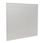 Aldes - Grille de reprise en dalle de plafond 600x600 blanche avec maille carrée AU124Z