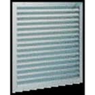 Aldes - Grille extérieure murale en alu anodisé pour air neuf / vicié AWA 251 500x300mm
