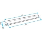 Aldes - Auvent limitant menuiserie et Mini auvent - blanc