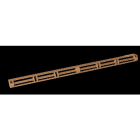 Aldes - Mini auvent standard menuiserie - chêne clair