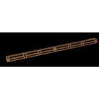 Aldes - Auvent menuiserie pour EMMA, EA, ELLIA, EHB2, EHL, EAI - chêne