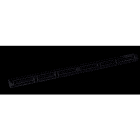 Aldes - Mini auvent standard de menuiserie - noir