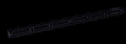 Aldes - Mini auvent standard de menuiserie - noir