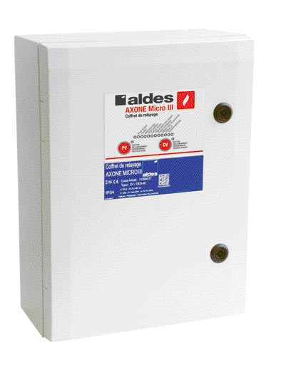 Aldes - Axone Micro III-2 Vitesses/Désenfumage - Bobinage Indépendant - Dem Prog 60A