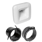 Aldes - Kit bouche BDH Cuisine PUSH C51 diamètre 125mm + manchette