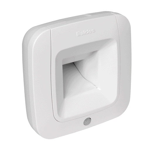 Aldes - Bouche hygroréglable BDH bain/WC BW53 10-40/30 m3/h D 80 mm Présence piles - BLC