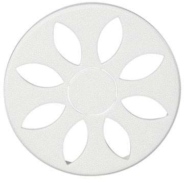 Aldes - Lot de 3 obturateurs pour BIO Design D 80 mm - blanc