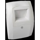 Aldes - Bouche hygroréglable Bahia Curve S bain/WC BW44 15-65 m3/h D125 présence - blanc