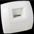 Bouche hygroreglable WC W13 Curve S 5-30 D 80 mm cordelette - Blanc