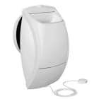 Aldes - Bouche autoréglable Bap'SI double débit cordelette 15/30 m3/h D 125 mm - blanc