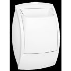 Aldes - Bouche autoréglable Bap'SI double débit électrique push D2 sans fût - blanc