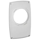 Aldes - Platine de rénovation à vis pour Bap'SI et Bahia Curve - Blanc