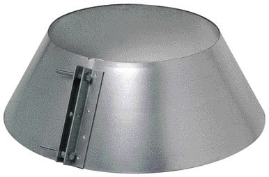 Aldes - Bavette d'étanchéité en acier galvanisé - diamètre 560 mm