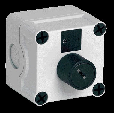 Aldes - Boîtier arrêt pompier - AXONE - contact maintenu