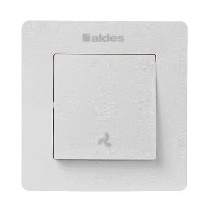 Aldes - Bouton poussoir VMC pour Bahia Curve et EasyHOME PureAIR et AutoSENS