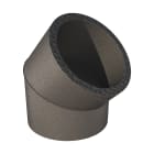 Aldes - Coude à 45° pour CALOGAINE PRO D200, conduit circulaire rigide isolé en EPE