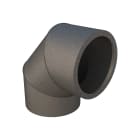 Aldes - Coude à 90° pour CALOGAINE PRO D160, conduit circulaire rigide isolée en EPE