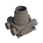 Aldes - Caisson de répartition OPTIFLEX PRO D.160 6 piquages