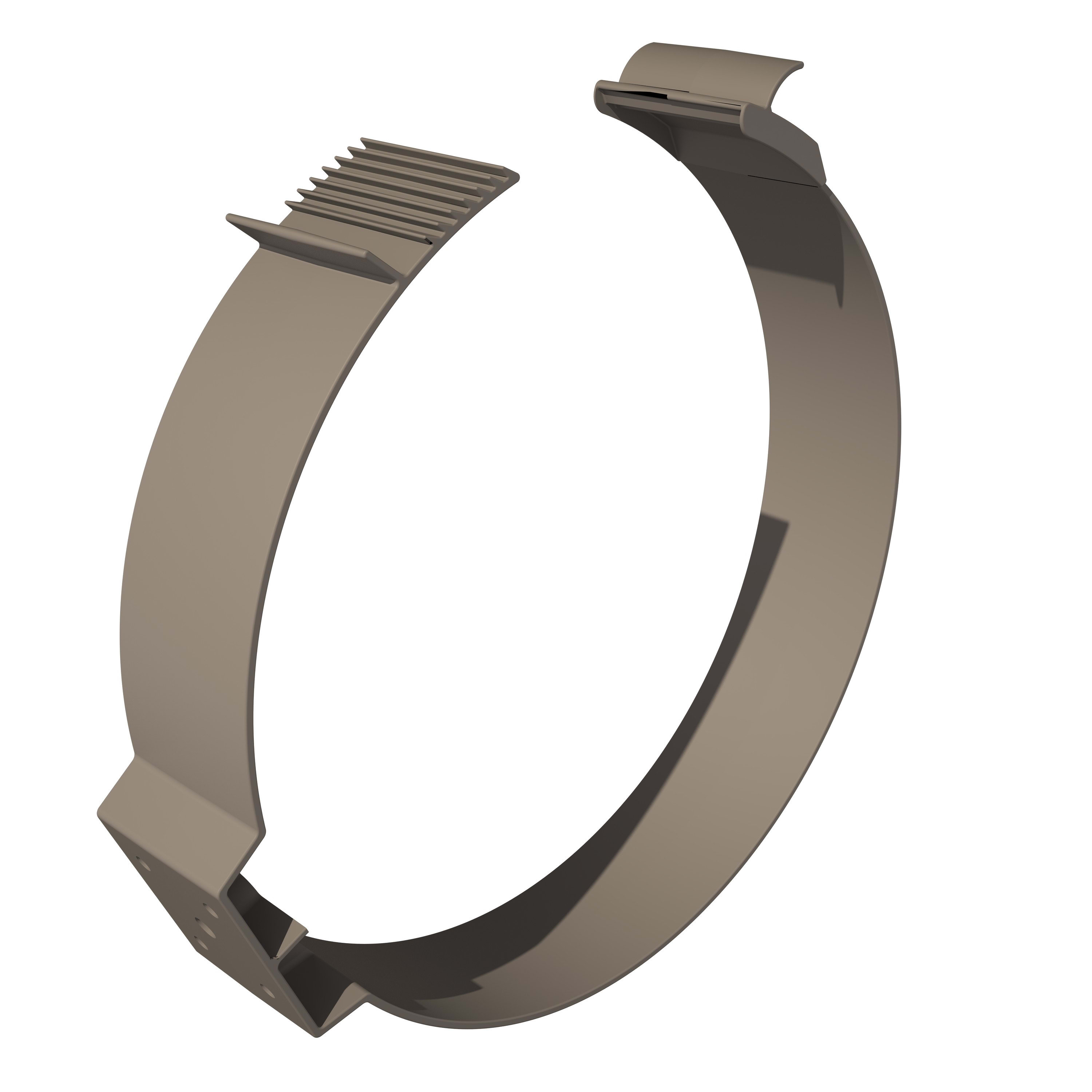 Aldes - Collier de fixation pour conduit et accessoires CALOGAINE PRO D125