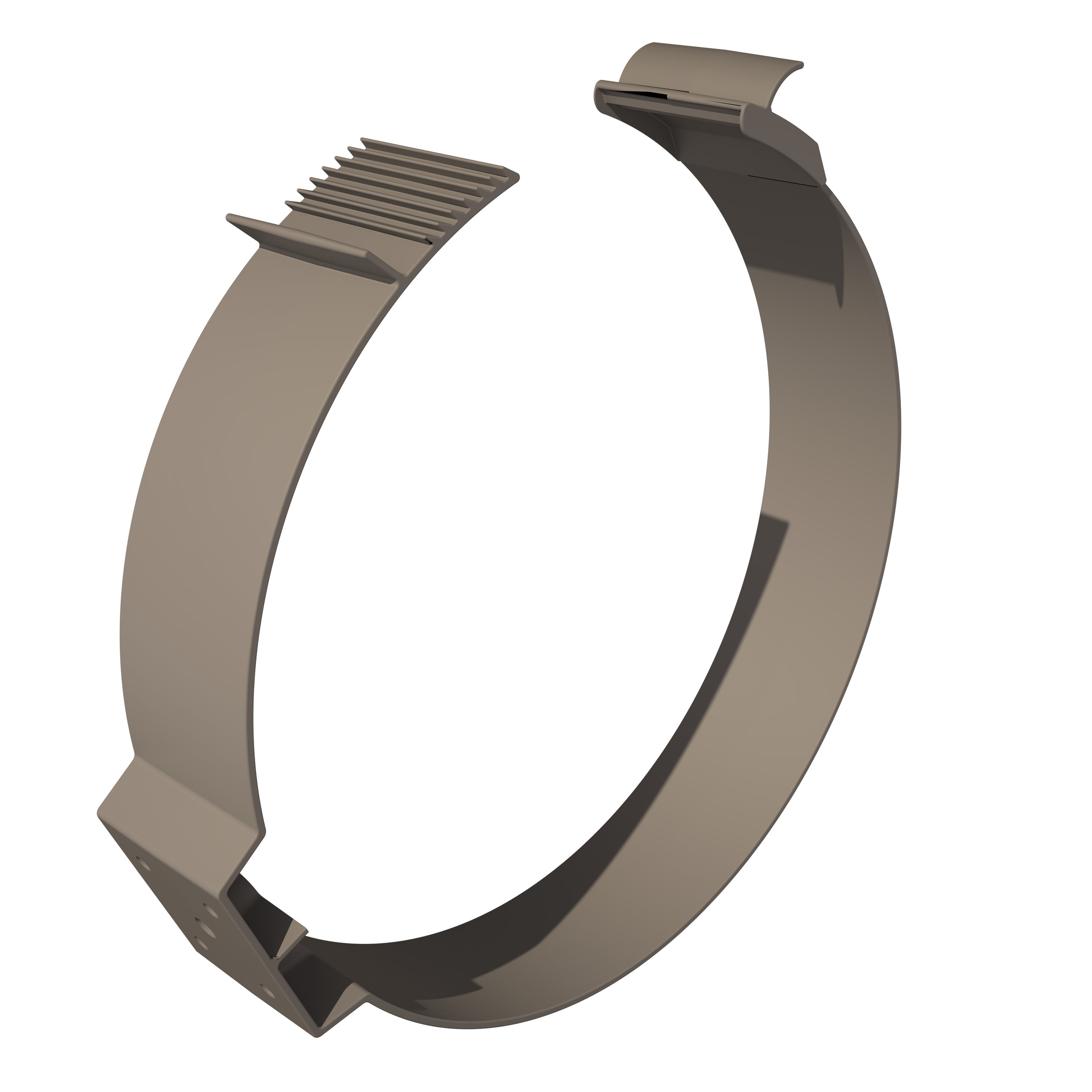 Aldes - Collier de fixation pour conduit et accessoires CALOGAINE PRO D125