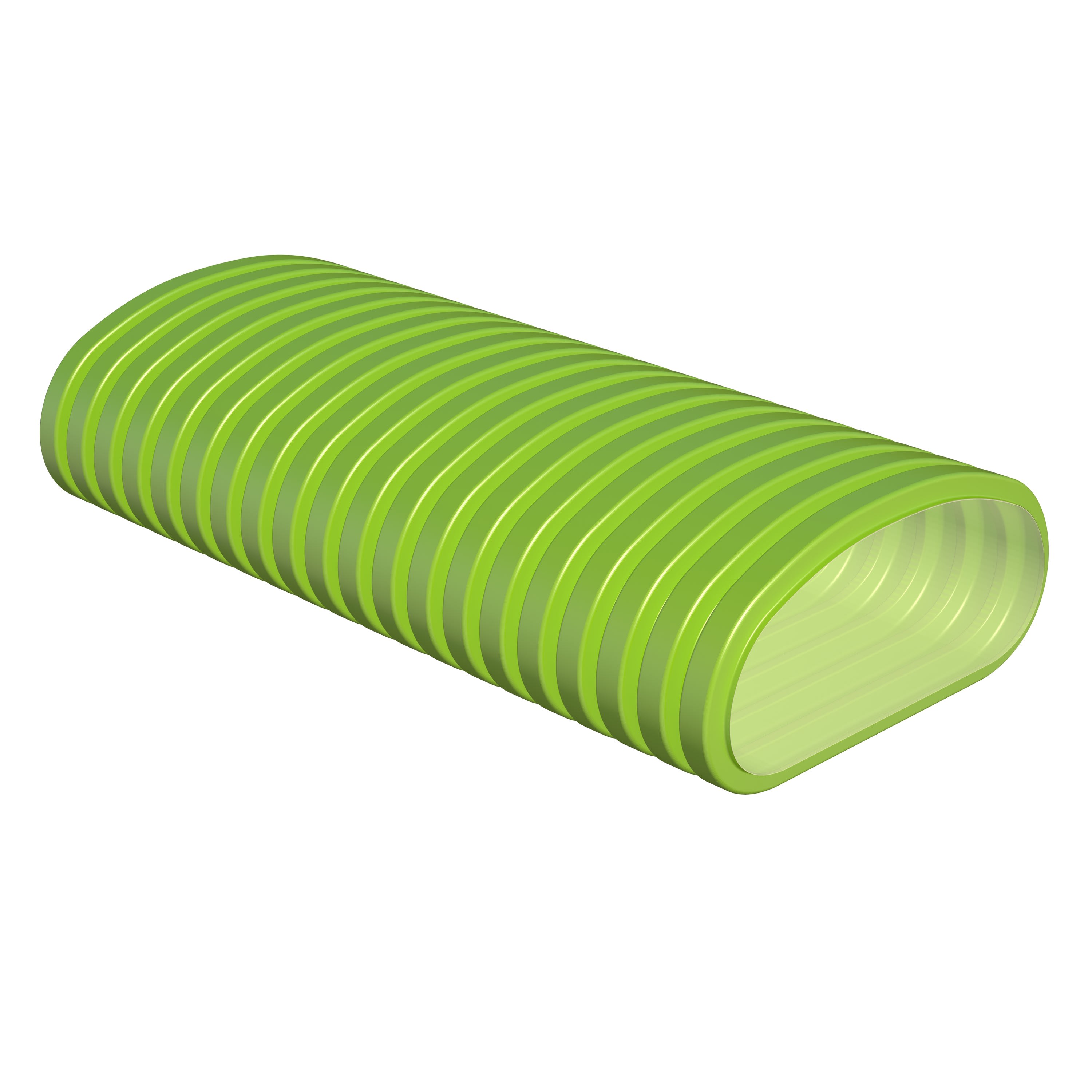 Aldes - Conduit OPTIFLEX PRO 100X50 vert antistatique et antibactérien - 30 mètres