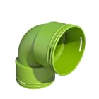 Aldes - Coude à 90° OPTIFLEX PRO pour conduit circulaire D90