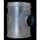 Aldes - Caisson piquage terrasse galvanisé - Diamètre 315/450 mm