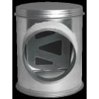 Aldes - Caisson piquage galvanisé aéraulique/acoustique - Diamètre 250/355 mm