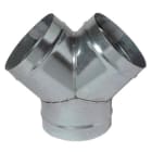 Aldes - Culotte simple galva 90° - Diamètre 710 mm