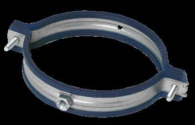 Aldes - Collier en acier galvanisé isolé - diamètre 800 mm