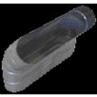 Aldes - Coude vertical oblong galvanisé CVO à 45° - L 950mm x H 320mm