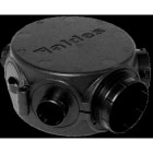 Aldes - Caisson répartiteur PPE équipé d'1 piquage D160, 1 D125 et 6 D80