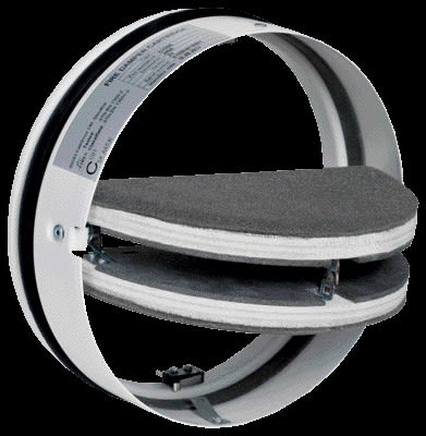 Aldes - Cartouche coupe-feu CF1 - diametre 125 - EI60S