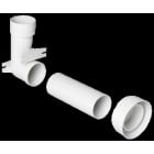 Aldes - Contre prise filaire Celiane avec raccordement et cache fil