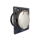 Aldes - Mécanisme Celiane titane + contre prise (plaque esthétique non-incluse)