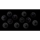 Aldes - Lot de 12 boules de nettoyage pour réseau d'aspiration centralisée 44/51 mm