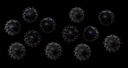 Aldes - Lot de 12 boules de nettoyage pour réseau d'aspiration centralisée 44/51 mm