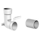 Aldes - Contre-prise universelle compatible réseaux diamètre 51 mm, 50 mm ou 44 mm