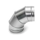 Aldes - Coude en acier galvanisé 90° - diamètre 315 mm