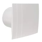 Aldes - Extracteur ponctuel DECO Blanc Ø 100 mm (I), marche et arrêt par interrupteur