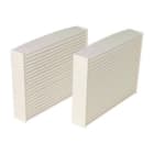 Aldes - Lot filtres Dee-Fly Modulo sans by-pass (1 G4 pollens + 1 F7 particules fines)