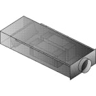 Aldes - Caisson acoustique EAT 250 m3/h - Longeur 1300 mm