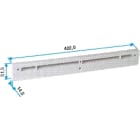 Aldes - Entretoise acoustique pour entrée d'air EA - aluminium