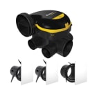 Aldes - Kit VMC simple flux EasyHOME Auto COMBLES + 3 grilles ColorLINE