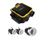Aldes - Kit VMC simple flux EasyHOME Auto COMPACT + 3 grilles de ventilation BIP