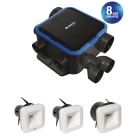 Aldes - Kit VMC simple flux EasyHOME HYGRO COMPACT Premium Moyenne Pression MP BDH