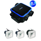 Aldes - Kit VMC simple flux EasyHOME HYGRO COMPACT Premium MW BDH