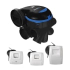Aldes - Kit VMC simple flux EasyHOME HYGRO Premium Haute Pression HP+