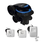 Aldes - Kit VMC simple flux EasyHOME HYGRO Premium MW' avec bouche cuisine à cordelette