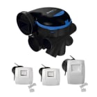 Aldes - Kit VMC simple flux EasyHOME HYGRO Premium MW' avec bouches à cordelette